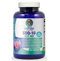 Coq10 Coenzima Q10 400mg Concentrada Maxima Absorcion, 200 cápsulas